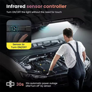 Lámpara de Trabajo LED Recargable Magnética con Sensor de 3000 mm, 5200 mAh, con Gancho - Product Image 3