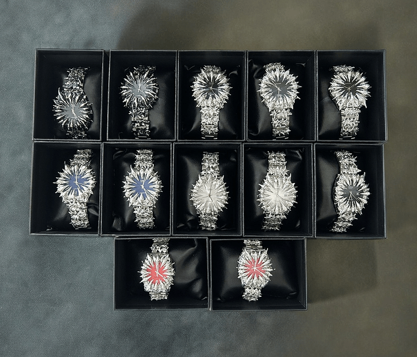 watch moissanite cartier santos