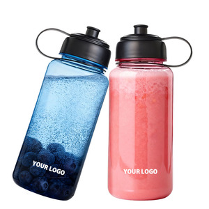 Venta caliente portátil de gran capacidad 1000ml BPA libre Fitness personalizado al por mayor beber PP Unisex Tritan <span class=keywords><strong>botella</strong></span> de agua con asa - Product Image 1