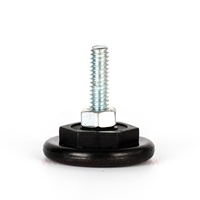 Patas de Goma Ajustables con Tornillo para Sillas de Hogar OEM, Tapones para Patas de Muebles