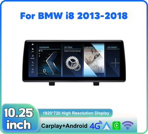 Pantalla Inalámbrica Android <span class=keywords><strong>Auto</strong></span> Carplay de 10.25'' para <span class=keywords><strong>BMW</strong></span> <span class=keywords><strong>I8</strong></span> 2013-2018, Radio de <span class=keywords><strong>Auto</strong></span>, Estéreo, Reproductor Multimedia, Navegación GPS - Product Image 2