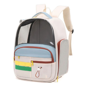 Folding Mesh <b>Cat</b> Pet Carrier <b>Backpack</b> and Handbag <b>Cat</b> Transport Walking <b>Backpack</b> Bag for Pet Travel High Capacity - Product Image 1