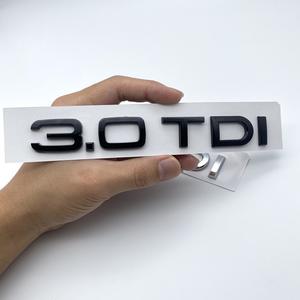 Emblemas Autoadhesivos Negros Plateados para Autos, Logotipo Decorativo de ABS para A3 A4 A5 A6 A7 A8 Q3 <span class=keywords><strong>Q5</strong></span> Q7, Letras 3D - Product Image 6