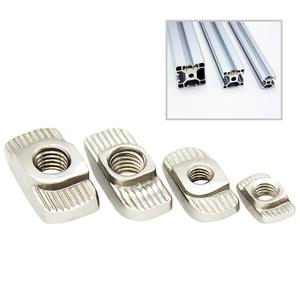 T búa Nut thép carbon/Thép không gỉ M3 M4 M5 M6 t Nut cho nhôm hồ sơ - Product Image 1