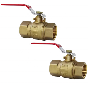 Robinet à bille en laiton marin 3/8 pouce filetage nickelé NPT BSP raccords de tuyauterie accessoires de <span class=keywords><strong>bateau</strong></span> kayak yacht - Product Image 3