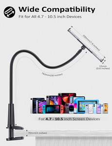 Soporte Flexible para Teléfono Móvil, Soporte Fijo para Cama, Soporte de Escritorio para Ver Programas Acostado, para Dormitorio, Venta al por Mayor, Dropshipping - Product Image 3