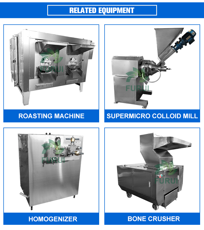 Thép không gỉ Máy xay mè bơ đậu phộng sản phẩm đậu thực phẩm máy xay mài keo nhà máy Làm thực phẩm máy móc