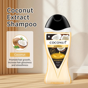 Marque privée Vente de gros Shampooing à la noix de <span class=keywords><strong>coco</strong></span> Traitement capillaire à base de plantes bio à la noix de <span class=keywords><strong>coco</strong></span> 250ml Produit de soin des cheveux hydratant et moelleux à la biotine - Product Image 4