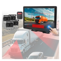 Système de sécurité vidéo 4K BSD 360 pour voiture, caméra de recul pour camion, écran de surveillance, kit DVR AHD robuste