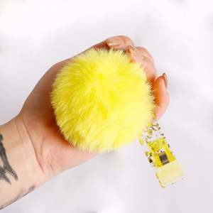 Extractor de tarjetas de crédito, bonito grabador de tarjetas bancarias de débito acrílico para <span class=keywords><strong>uñas</strong></span> largas, llavero <span class=keywords><strong>con</strong></span> pompón de cajero automático <span class=keywords><strong>con</strong></span> bola de pompón y Clip de plástico - Product Image 2