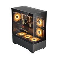 Gaming Computer Hardware Software Gabinete De Ordenador Horizontal case Gaming Pc Desktop Pc case Computer Cases Towers