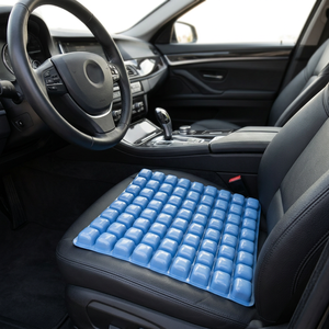 Portable Inflatable Bubble Seat Cushion Cooling Memory Air Lumbar Pillow Pressure Relief <b>for</b> <b>Driving</b> Office Chair - Product Image 1