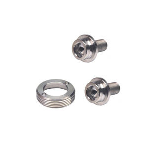 Vis de pédale de vélo M4 personnalisées - Tête Torx <span class=keywords><strong>plate</strong></span> antidérapante pour VTT et vélos pliants, boulon à clé Allen, vis à tête <span class=keywords><strong>plate</strong></span> croisée - Product Image 5