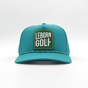 Gorras de Béisbol Deportivas de 5 Paneles Ajustables con Logotipo Bordado en 3D Personalizado con Estampado de Leopardo Impermeable, Gorras de Golf - Product Image 2
