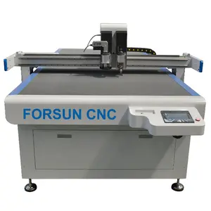 2024 Multi Function CNC Oscillating Knife Cutting Machine for Leather Cartons 1325 1530