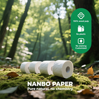Papier toilette en bambou écologique Kleesoft en gros. Papier doux 3 plis, logo personnalisé, emballage en vrac pour hôtel