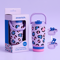 Couvercle de gobelet isotherme en acier inoxydable écologique, personnalisable, pour cadeaux d'affaires, maintien thermique 12-24 heures