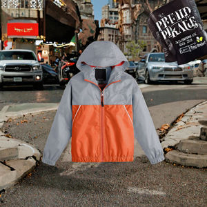 Autumn Men's <b>Hooded</b> Casual Windproof Waterproof 100% Polyester Sheep <b>Fur</b> <b>Jacket</b> Zipper OEM Service Custom Logo Wholesale Options - Product Image 3