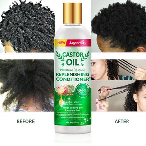 Nutre 4C y fortalece el cabello dañado Shamppo y acondicionador Cuidado del cabello rizado - Product Image 3