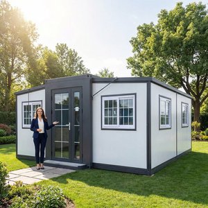 Casa Prefabbricata di Alta Qualità 20FT 40FT, Casa Pieghevole a Doppia Ala Certificata CE, Casa Modulare Compatta per Hotel - Product Image 2