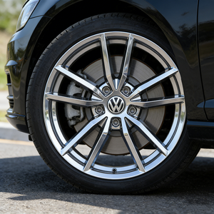 Jantes de course JUWA en alliage d'aluminium forgé 20 mm ET 5x112 18 pouces Gunmetal, style <span class=keywords><strong>Golf</strong></span> R Pretoria, neuves, pour MK5/MK6/MK7 - Product Image 6
