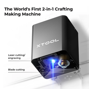 Graveur laser intelligent et découpeur de vinyle XTool M1 10W avec caméra intelligente pour le bois, le papier, le cuir, compatible DXF - Product Image 2