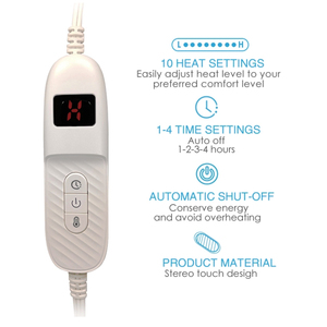 Plus récent 10 Réglages De Chaleur Lavable Couvertures Chauffantes pour <span class=keywords><strong>spa</strong></span> avec Prix de Vente Directe D'usine - Product Image 5