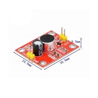 Modul Sensor Suara CKXIC Mikrofon Pengontrol Suara dengan Delay Direct Drive Papan Penggerak Motor LED