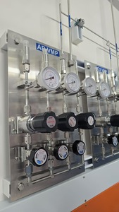 Sistema di alimentazione <span class=keywords><strong>gas</strong></span> ad altissima purezza NAI LOK, regolatore di pressione monostadio 3500psi con attacco femmina 1/2 e guarnizione metallica per semiconduttori - Product Image 2