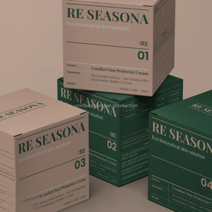Emballage de soins de la peau de <span class=keywords><strong>maquillage</strong></span> Boîte de soins de beauté du visage Envois plats jetables Boîtes en papier d'emballage écologique - Product Image 3