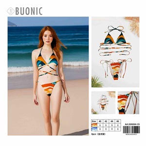 Copricostume Sexy da Donna in Chiffon per l'Estate, Sarong Bikini, Copricostume Kaftan da Spiaggia S06064-19 - Product Image 1