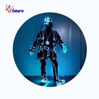 Nouveau design spécial Trendy Club Sexy Party Wear Led Vêtements Dj Dance Robot Jacket