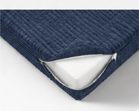 Matelas en mousse à mémoire de forme pliable Disian, lit d'appoint portable, tapis de sol pliable pour la maison et les voyages