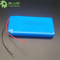 Baterai Lipo Blue Taiyang LP2068135 7.4v 10000mah Isi Ulang 2s Paket Baterai Lithium Polymer