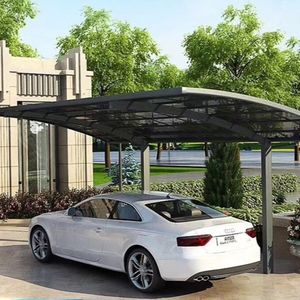 Abri de voiture extérieur <span class=keywords><strong>en</strong></span> métal pour toiture <span class=keywords><strong>en</strong></span> polycarbonate nouveau design avec résistance à la rouille pour garages auvents et abris de voiture - Product Image 2