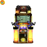 Machine de jeu d'arcade de tir Darkened Skye pour 2 joueurs, simulateur de tir à monnayeur pour parc d'attractions intérieur