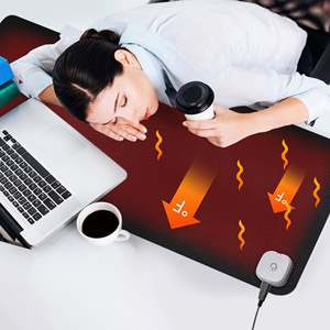 Bàn làm nóng Pad, ấm Chuột Mat lớn bàn phím điện nóng tay ấm hơn cho văn phòng Máy tính để bàn máy tính bàn làm việc Quà Tặng - Product Image 2