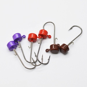 Señuelos de Pesca de Alambre de Acero en Forma de Hongo, Anzuelos Mustad, Cabeza de Jig de Plomo Pintada, Aparejos de Pesca Rock Ned, Venta al por Mayor de Fábrica - Product Image 6