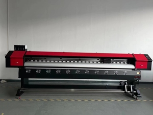 10 Feet Flexible Banner <b>Machine</b> Dual XP600/DX5/DX7/I3200 Printhead Inkjet Printer - Product Image 4