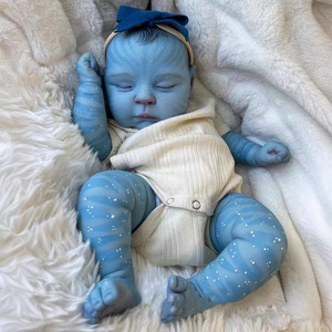 Cokela - Muñeca Reborn Realista <span class=keywords><strong>de</strong></span> 50 cm, Tono <span class=keywords><strong>de</strong></span> Piel <span class=keywords><strong>Avatar</strong></span>, Muñeca Coleccionable <span class=keywords><strong>de</strong></span> Vinilo, Envío Directo - Product Image 1