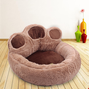 Hersteller-Großhandel: Warmes, Weiches Plüsch-Hunde- und Katzenbett in Bärenpfotenform - Product Image 1