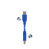 Cable Adaptador FORFLYING USB 3.0 TPE/PVC con Trenzado de Cobre Estañado, 1.5M, Carga Rápida de 6A para Computadora, Cámara, Teléfono Móvil, MP3/MP4