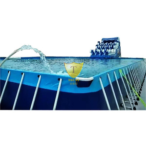 <span class=keywords><strong>Piscine</strong></span> hors sol commerciale populaire, à structure ronde en acier, taille personnalisable, étanche et écologique, avec garantie de 3 ans - Product Image 6
