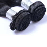 Lots de Cheveux Humains Brésiliens Vierges Remy de Grade 10A, Lisses Comme des Baguettes, Cuticules Alignées, Tissage Double Trame, Couleurs Plus Foncées, Vente en Gros