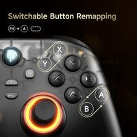 Controlador de juegos para PC EasySMX D05 con base de carga, Gamepad multiplataforma con joysticks de efecto Hall, 2 botones de programación