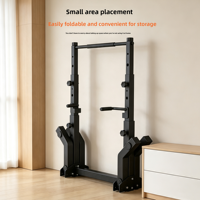 Tour de musculation pliable et portable RS pour la maison – Équipement de fitness multifonctionnel en acier durable avec station de dips et barre de traction pour tractions à domicile