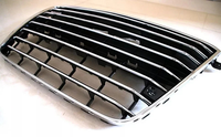 Nouvelle calandre avant en ABS chromé de la marque PNB pour Audi A8 D4 W12 2011-2014 Haute qualité Installation facile Vis incluses