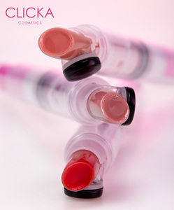 Bálsamo Labial con Color Efecto Refrescante de Lujo, Tono Coral, con Fórmula Coreana Premium y Tapa Automática para Labios Perfectos - Product Image 1