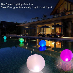 Inflatable Solar Powered Floating Pool Ball Light 35cm Waterproof Outdoor LED Nighttime Swimming Party Decorative Light - Product Image 3