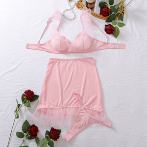 Pakaian dalam wanita 3 buah Lingerie seksi, korset, pakaian dalam seksi wanita - Product Image 5